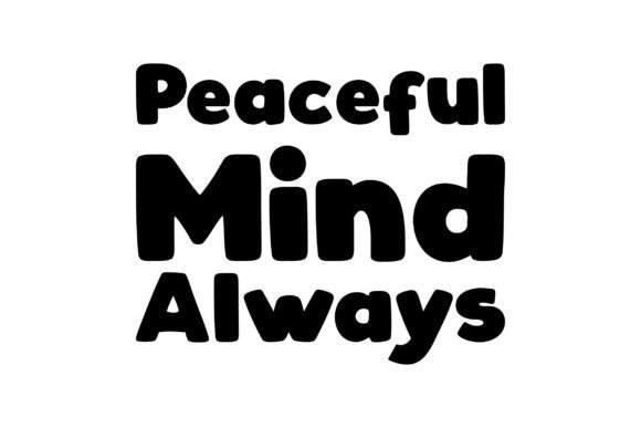 Peaceful Mind Always Graphics for Local Business Branding